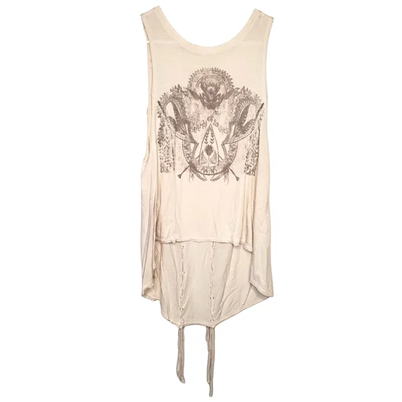 23) ANTHROPOLOGIE WE THE FREE "Army of Lovers" Festival Sz. XS - Picture 2 of 6